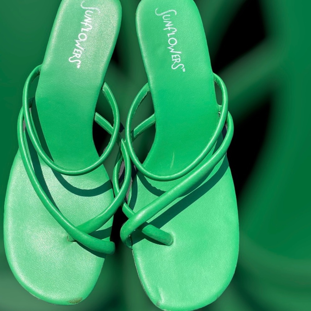 Sunflower’s Brand Strappy Sandal w/ Kitten Heel